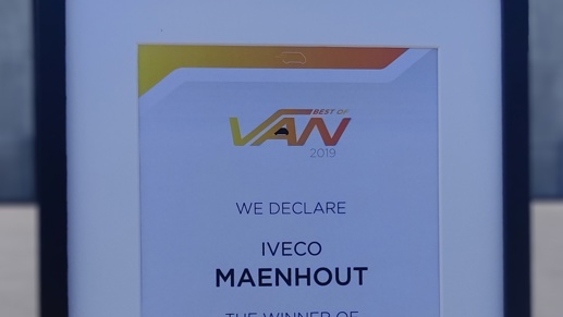 Iveco-Maenhout is Best Dealer 2019 van Iveco!