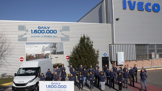 IVECO viert de productie van de 1.600.000ste Daily in zijn historische fabriek in Suzzara